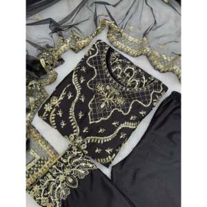 Conjunto de Traje de Fiesta para Mujer con Bordado y Lentejuelas - Product Image 5