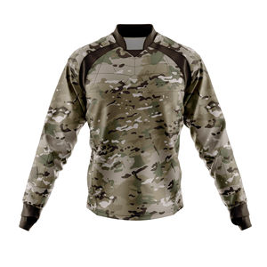 Camiseta de Paintball de Alta Calidad, Secado Rápido, Transpirable y Duradera, Tejido Interlock/Malla, Colores Personalizados para Equipos, Costuras Reforzadas 2026 - Product Image 5