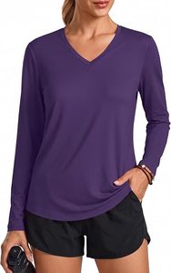 <b>Womens</b> Breathable Wrinkle-Resistant <b>Long</b> Sleeve Yoga Workout <b>Shirt</b> Custom Logo OEM ODM Activewear Sportswear Fitness Gym - Product Image 3