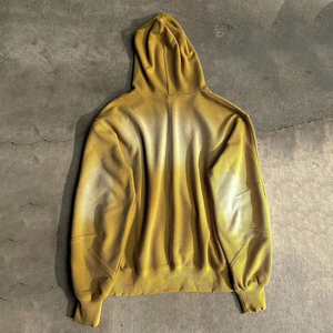 Sudadera con Capucha Esculpida de Cuello Alto, Diseño Minimalista, Tejido de Forro Polar Suave, Estética Urbana Elevada, Futurista, 100% Algodón - Product Image 2