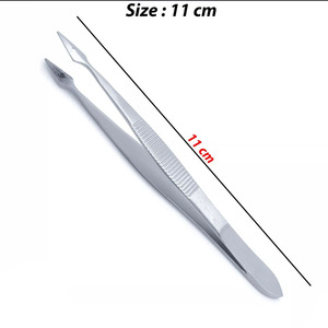 Pinzas Carmalt Hunter Splinter de Acero Inoxidable Alemán para Extracción Manual de Férulas, Instrumento Quirúrgico Básico, Venta al por Mayor - Product Image 5