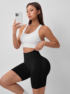 Shorts de Yoga de Cintura Alta para Mujer, a Prueba de Sentadillas, Sin Costuras, para Gimnasio, Fitness, Ejercicio, Ropa Deportiva - Product Image 5