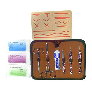 Kit de pratique de suture chirurgicale pour l'enseignement infirmier, fournitures d'anatomie et de biologie pour étudiants en médecine - Product Image 1