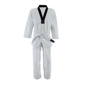 Uniformes Profesionales de Taekwondo para Hombre, Personalizables, Cintura Alta, Colores Sólidos, Ropa de Artes Marciales - Product Image 1