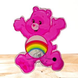 Custom Logo Cute Bear Design Acrylic Lash <b>Tile</b> <b>Magnet</b> Eyelash Extension Plate <b>Tile</b> Sustainable Lash Supplies Custom Lash <b>Tiles</b> - Product Image 3