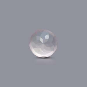 Loose Natural Rose Quartz Crystal-5.55 Carat Certified Wholesale Gemstone - Product Image 2