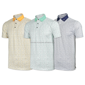 Golf de punto de alta calidad para hombres para Polos Nueva llegada Diseño de sublimación Venta al por mayor directa de la fábrica superior de Vietnam - Product Image 6