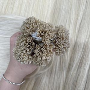 Extensiones de Cabello Humano con Punta en U, Color Rubio, Precio al por Mayor, Cabello Real para Trenzas, Proveedores de Cabello Vietnamita Original - Product Image 3