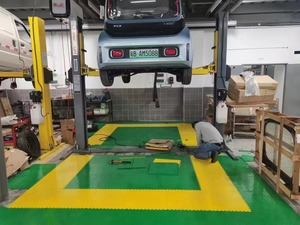 Heavy Duty PVC Garage Flooring <b>Mats</b> 6mm Indoor Vinyl Interlocking Tiles for Garage & Shed Industrial 6mm Indoor Garage & Shed - Product Image 4