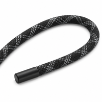 Cordon de serrage en nylon souple et léger, personnalisé, écologique, avec embout ABS rond, pour accessoires vestimentaires, sweats à capuche, chapeaux, vestes