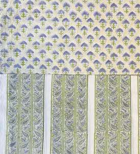 Tissu en coton 100% respirant, imprimé à la main, artisanal, héritage traditionnel de Jaipur, respectueux de l'environnement, imprimé au bloc - Product Image 4