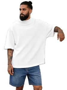 Bangladesh Supplier Stylish Men's Plus Size Heavy Weight Oversized Printed Short Sleeve 100% Cotton Jersey Breathable Premium - Product Image 4