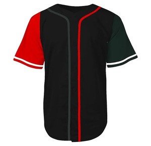 Camisetas de Béisbol Personalizadas para Jóvenes con Botones y Manga Corta, Uniformes con Parches Cosidos, Logotipo del Nombre del Equipo Bordado, Jersey de Béisbol para Hombre - Product Image 5