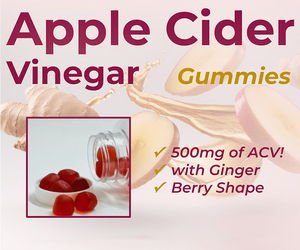Distribuidor Mayorista Vende Gomitas de Vinagre de Sidra de Manzana + Jengibre (Berry) de 500 mg, Veganas, Sin OGM, Aptas para Alérgicos, en Venta - Product Image 5