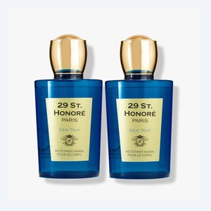 Gel douche VINGT NEUF ST HONORE 1779 Nettoyant de Marine White Musk 2 pièces Fabriqué en Corée Pour tous types de peau - Product Image 1