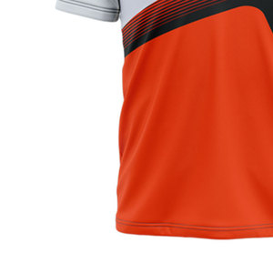 เสื้อกีฬาพิมพ์ลายแบบสั่งทำขายส่ง คอปกพับได้ ดีไซน์พิมพ์ลายเต็มตัว ระบายอากาศได้ดี - Product Image 6