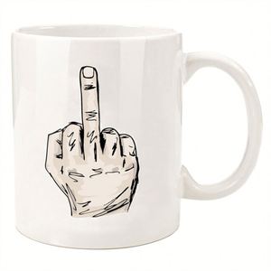 แก้วกาแฟนอร์ดิกทำมือ 11 ออนซ์ สีขาวเกรดพรีเมียม สำหรับพิมพ์ลายแบบซับลิเมชั่นด้วยความร้อน - Product Image 1
