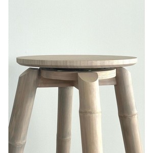 Handcrafted Bamboo Embroidered <b>Stool</b> | Decorative Wooden Furniture Wholesale - Product Image 3