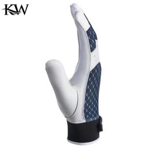 ถุงมือเบสบอลหนังแท้พิมพ์โลโก้ได้ คุณภาพพรีเมียม สำหรับนักกีฬา ระบายอากาศได้ดี กันน้ำ  แบบนิ้วแยก - Product Image 5