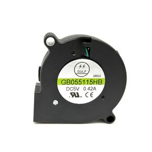 พัดลมสต็อกลดราคา |   พัดลมโบลเวอร์ 50x50x15 มม. 5V DC 2Ball 5.5CFM สายไฟ 110 มม. PWM+FG พร้อมขั้วต่อ - Product Image 1