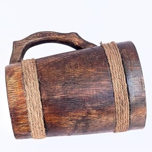 Taza de madera hecha a mano para beber café y té, taza de madera natural con acabado suave, taza ecológica para café caliente. - Product Image 3