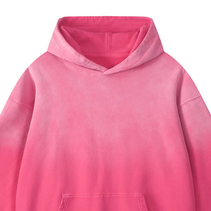 Sweat-shirts personnalisés pour hommes, imprimés effet soleil délavé, vintage, déchirés, délavés à l'acide, prix de gros bas - Product Image 3