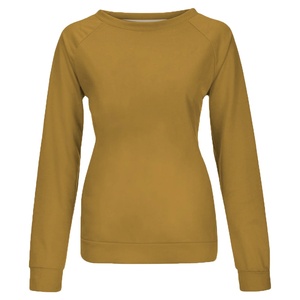 เสื้อสเวตเชิ้ตผู้หญิงแบบสั่งทำพิเศษ ผ้าฝ้ายฟลีซถักน้ำหนัก 220 กรัม ระบายอากาศได้ดี กันลม เป็นมิตรต่อสิ่งแวดล้อม คอกลมทรงโอเวอร์ไซส์ สำหรับฤดูใบไม้ผลิและฤดูหนาว - Product Image 1