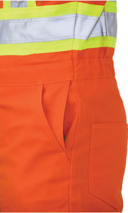 Overol de Seguridad Reflectante de Alta Visibilidad, Ropa de Trabajo Resistente para Protección de Trabajadores de la Construcción e Industriales - Product Image 2
