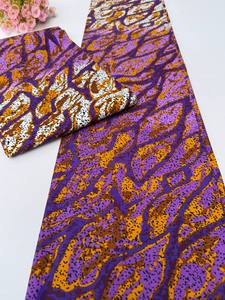 Libya ผ้าฝ้ายพิมพ์ลายขี้ผึ้งแอฟริกันและอังการาหรูหราออกแบบได้เองสำหรับชุดแต่งงานแฟชั่นชุดปาร์ตี้และตกแต่งบ้าน - Product Image 2