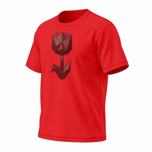 Camiseta Personalizada para Hombre, Sostenible y de Alta Demanda, de Algodón/Poliéster, Antiencogimiento, Secado Rápido, Transpirable, Manga Corta, Corte Regular - Product Image 1
