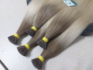 I-tip hair Extensions de cheveux humains qualité de luxe Bamboohair au Vietnam 8 pouces à 36 pouces - Product Image 3