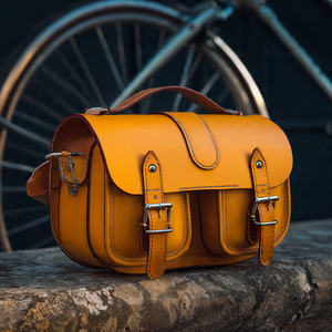 Bolso Bandolera de Piel Sintética para Mujer, Estilo Otoñal, Impermeable, Portátil, Tipo Sling - Product Image 2