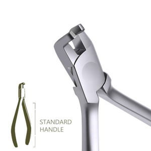Cortador de Alambre Dental Ortodóntico de Acero Inoxidable con Corte Distal Estándar y Agarre Seguro, Instrumento de Corte de Alambre de Seguridad - Product Image 2