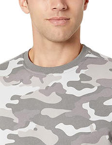 เสื้อสเวตเชิ้ตผ้าฝ้ายน้ำหนักเบาสำหรับผู้ชาย ระบายอากาศได้ดี คอกลม สวมใส่สบาย สไตล์ลำลอง แฟชั่นกีฬา รับทำโลโก้ตามสั่ง โรงงานขายส่ง OEM - Product Image 3