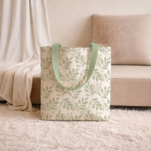Sac fourre-tout en tissu de coton écologique, durable, pour les courses, la maison, le commerce de détail et les voyages en plein air - Product Image 2