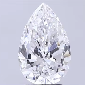 Diamante Brillante en Forma de Pera de 3 Quilates, D VS2, Certificado IGI, Piedra Suelta, Triple Excelente, Simetría de Pulido, para Joyería Fina Personalizada - Product Image 1
