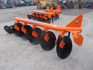 Charrue à disques en promotion pour tracteur à roues 8-32 CV, attache de charrue à disque unique pour la culture des sols agricoles avec garantie d'un an - Product Image 6