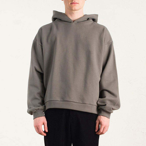 Sudadera con Capucha Oversize para Hombre, Estilo Urbano, Holgada, Casual, Esencial, de Moda, Holgada - Product Image 4