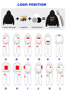 Sudadera con Capucha Personalizada de Alta Calidad para Hombre, Sudadera Lisa de Gran Tamaño, de Felpa de Poliéster y Algodón, Unisex, al por Mayor, Sudadera Corta - Product Image 4