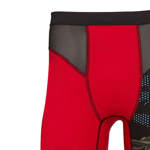 Wholesale Custom <b>Compression</b> <b>Shorts</b> Polyester Spandex Running Gym <b>Short</b> with Elastic Waist for Men Breathable Sublimation <b>Shorts</b> - Product Image 4