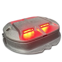 Étanche IP68, capacité de charge de 50 tonnes, éclairage à clou simple/double direction en option, couleur jaune, blanc, rouge, garantie de 3 ans