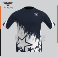 T-shirts à séchage rapide par sublimation avec impression intégrale 100 % polyester, personnalisation du logo, idéaux pour les vêtements de sport, de gym et les commandes en gros