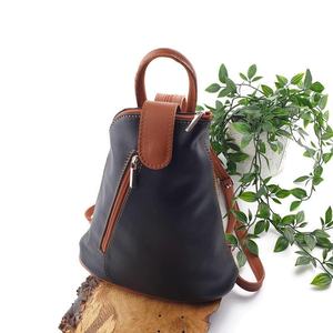 Anti Theft Genuine Leather Mini <b>Backpack</b> Women Small Real Leather <b>Backpack</b> Purse Designer Travel Daypack LMBP-0020 - Product Image 1
