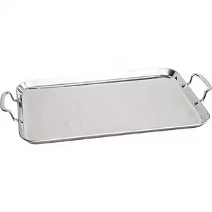 Plateau en métal de qualité supérieure pour chocolat, plat de service décoratif pour bonbons et fruits secs - Product Image 5