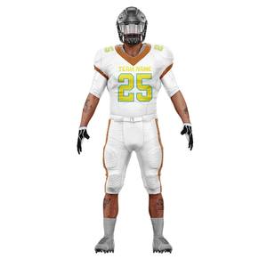 Maillot de football américain à succès, impression par sublimation personnalisée, coutures robustes, uniformes unisexes pour jeunes/adultes - Product Image 6