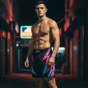 <b>Professional</b> MMA Shorts with Internal Drawstring Custom Logo Fight Trunks High Performance Martial Arts Wear Manufacturer - Product Image 6