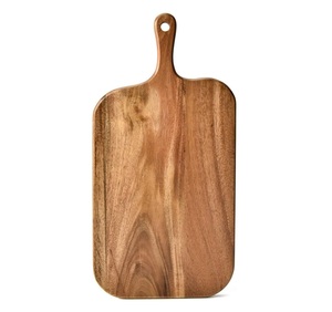 Tabla de Cortar Rectangular Multifuncional de Madera de Mango Natural con Asa, Duradera, 1.3 cm de Grosor, Utensilios de Cocina, Decoración del Hogar, Precio Directo de Fábrica - Product Image 6