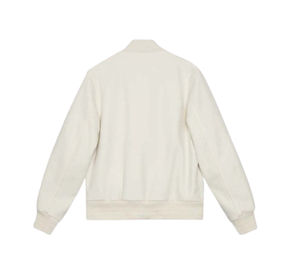 Chaqueta Varsity de Lana Reversible Personalizada para Hombre, Talla Grande, Resistente al Viento, con Logotipo Frontal, Parches de Chenilla Bordados, de Alta Calidad para Invierno - Product Image 6