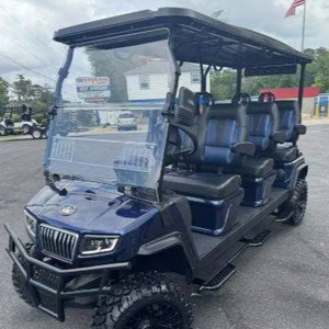 Nuevo Carro de Golf de 6 Plazas Totalmente Eléctrico con Sistema de Batería de 48V, Tiempo de Carga de 3-5 Horas, Autonomía de 30-64 km - Product Image 1