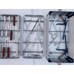 Juego de Instrumentos Quirúrgicos para Columna Lumbar, Kit Manual Estéril con Caja de Almacenamiento, Aprobado por CE, Herramientas de Cirugía de Columna de Clase I - Product Image 4